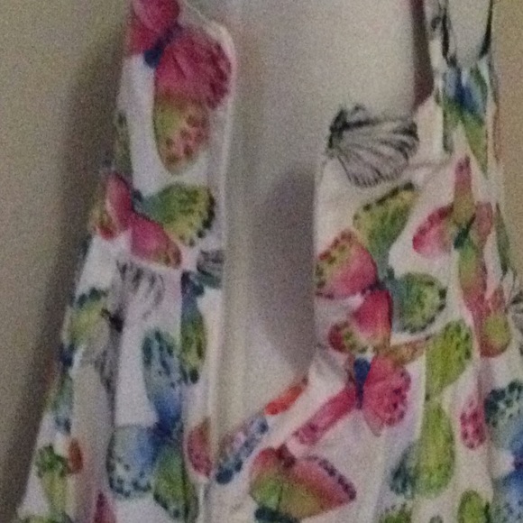 Sarah Louise England butterfly dress sz 6 girls - Picture 2 of 4